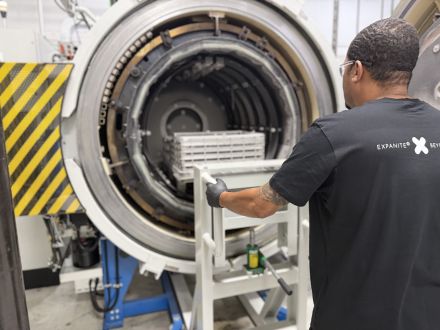 Heat treatment of stainless steel and titanium